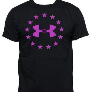 Under Armour Purple Logo Tee